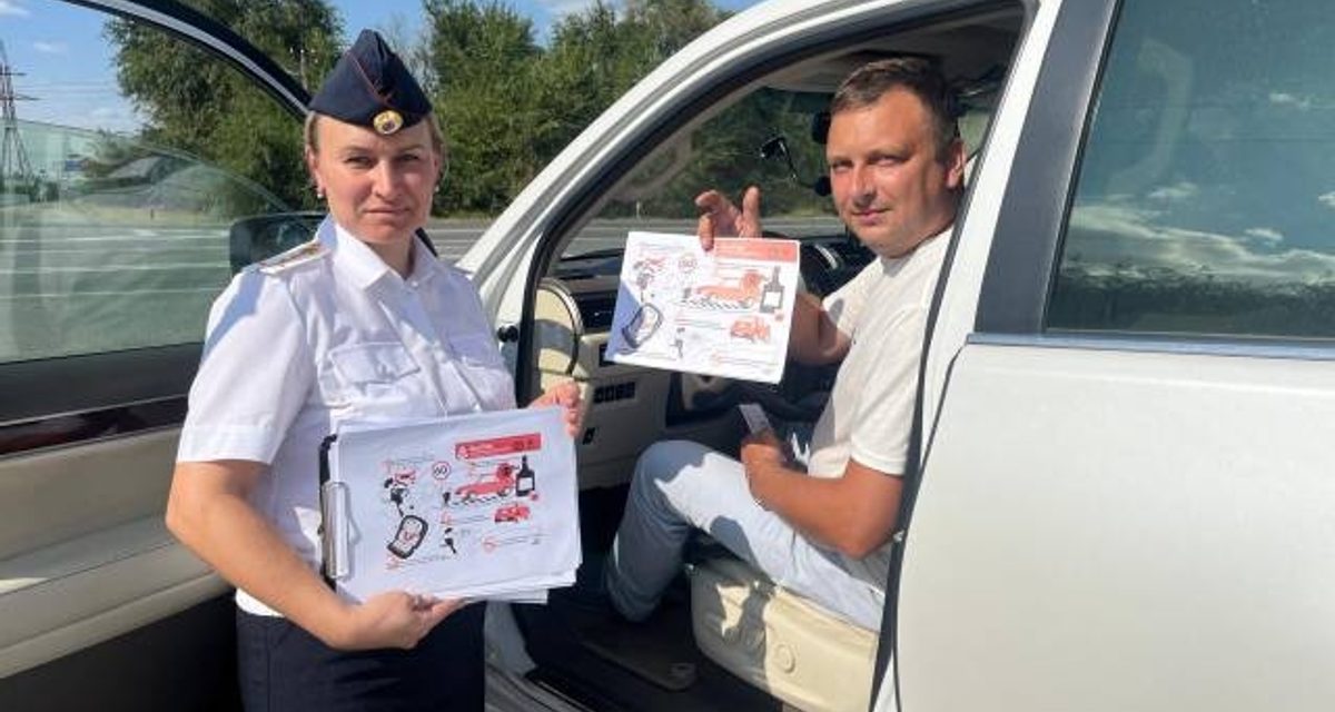 Госавтоинспекция Моздокского района провела акцию против выезда на встречную полосу