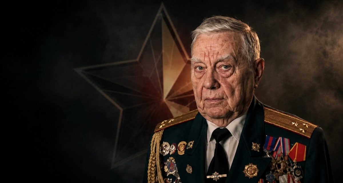 Полковник милиции в отставке Иван Матаров отмечает 90-летие